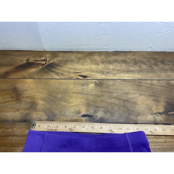 ATHLETA GIRL Polartec Stash Tight Iris Violet Size XL 14 - Picture 7 of 9